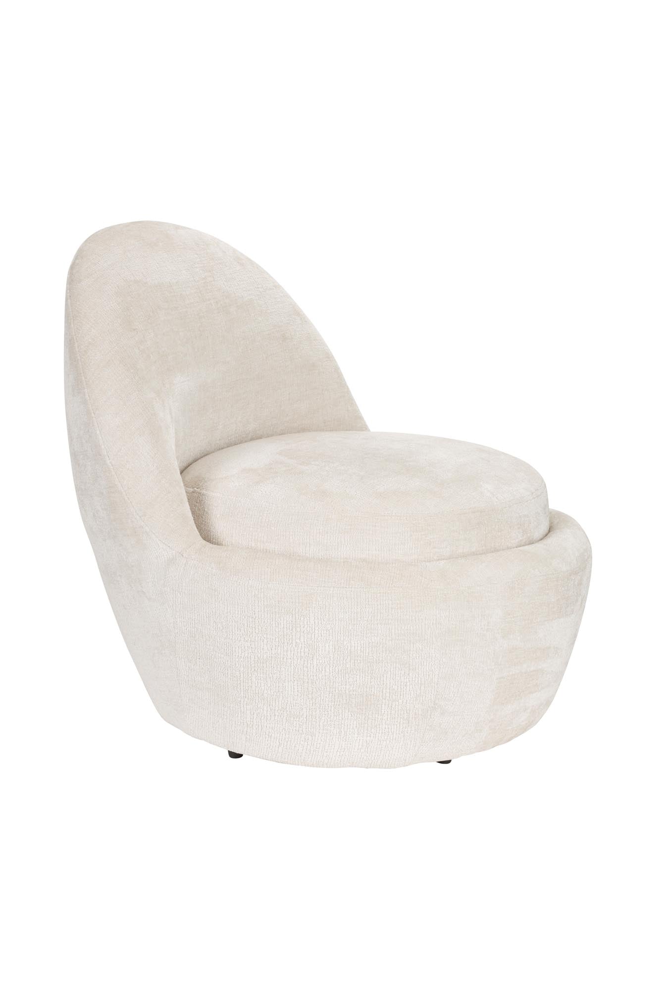 Nash Sessel in Off White präsentiert im Onlineshop von KAQTU Design AG. Sessel ist von White Label Living