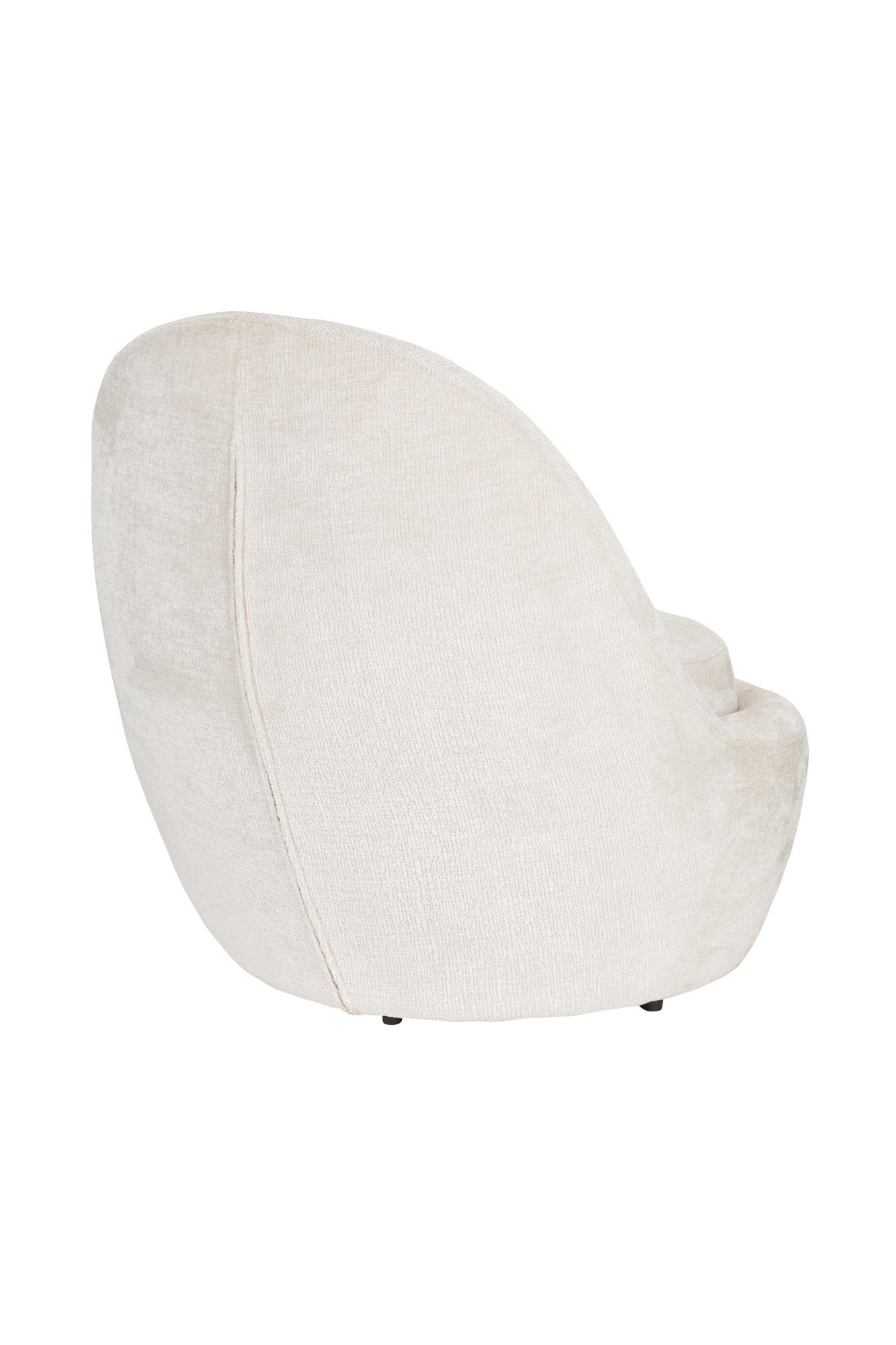 Nash Sessel in Off White präsentiert im Onlineshop von KAQTU Design AG. Sessel ist von White Label Living