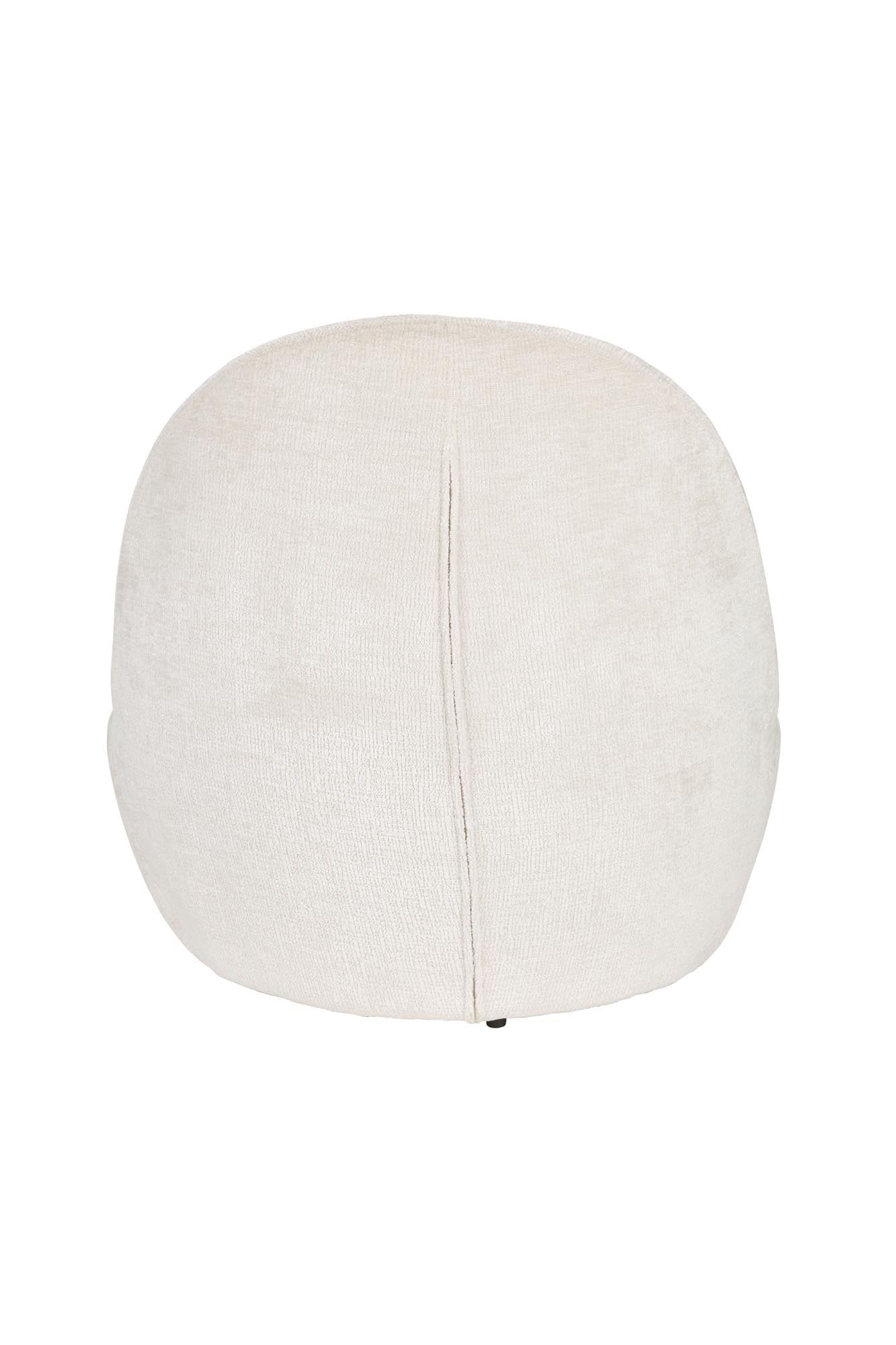 Nash Sessel in Off White präsentiert im Onlineshop von KAQTU Design AG. Sessel ist von White Label Living