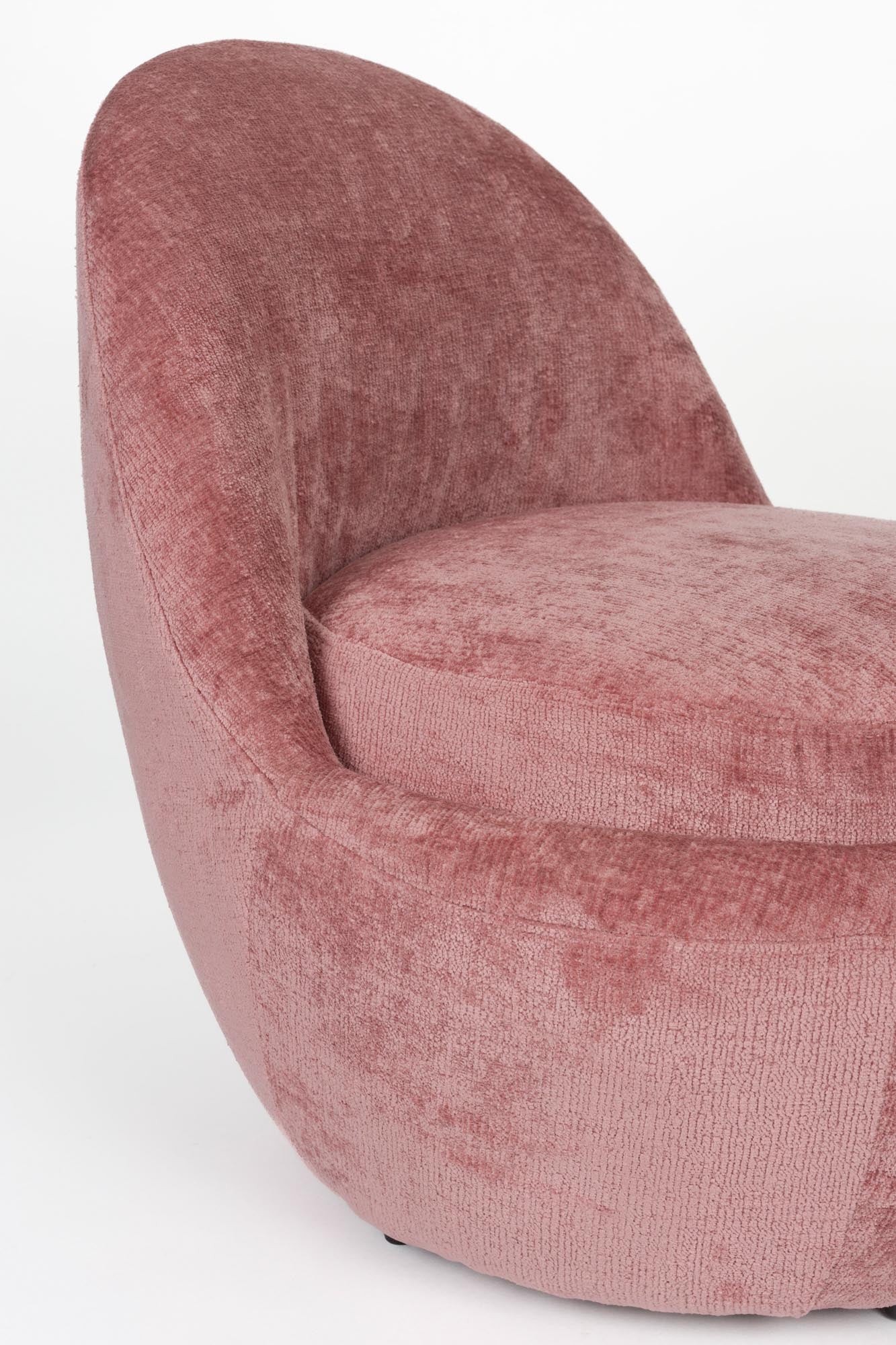 Nash Sessel in Pink präsentiert im Onlineshop von KAQTU Design AG. Sessel ist von White Label Living