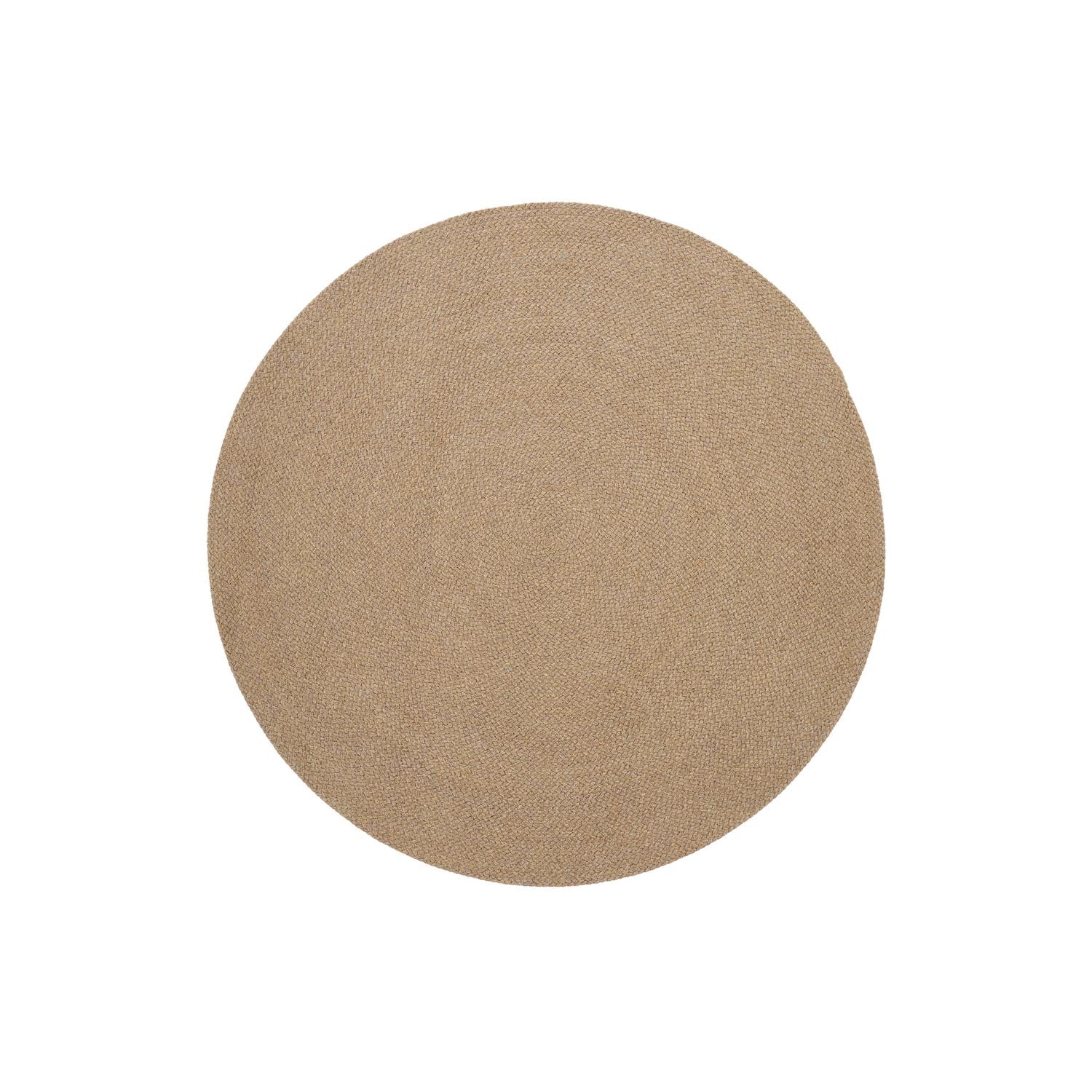 Despas Teppich rund aus synthetischen Fasern beige Ø 200 cm in Beige präsentiert im Onlineshop von KAQTU Design AG. Outdoor-Teppich ist von Kave Home