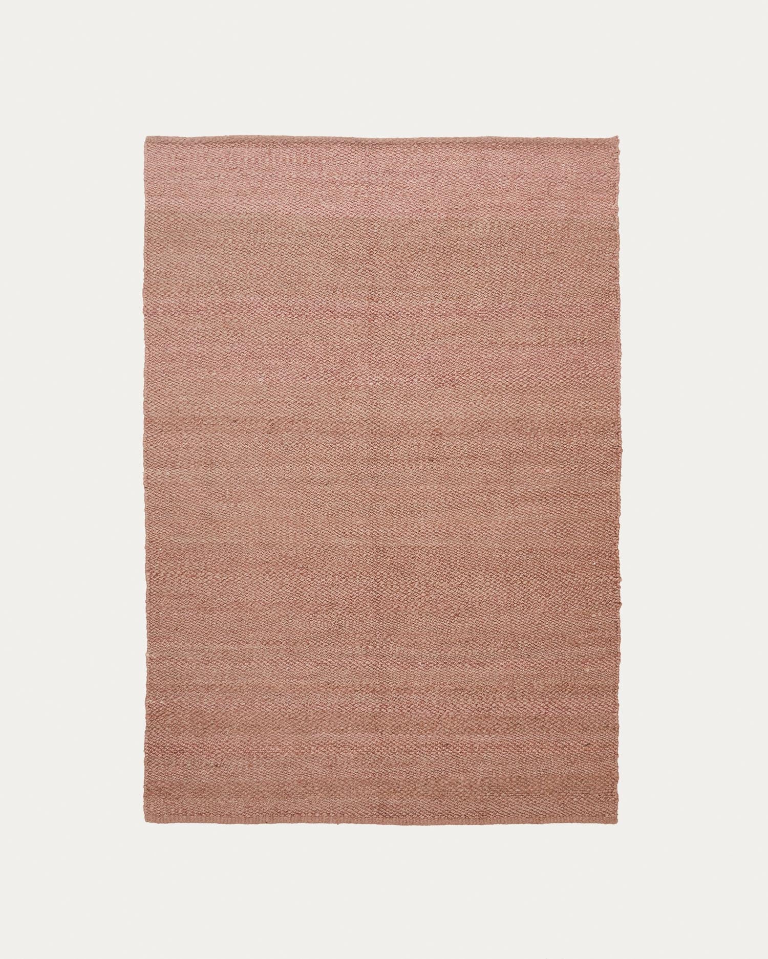 Sallova Teppich aus Jute rosa 160 x 230 cm in Rosa präsentiert im Onlineshop von KAQTU Design AG. Outdoor-Teppich ist von Kave Home