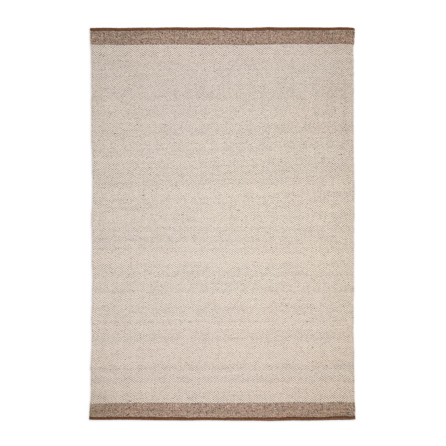 Teppich Nifelia Jacquard aus Wolle beige 200 x 300 cm in Beige präsentiert im Onlineshop von KAQTU Design AG. Teppich ist von Kave Home