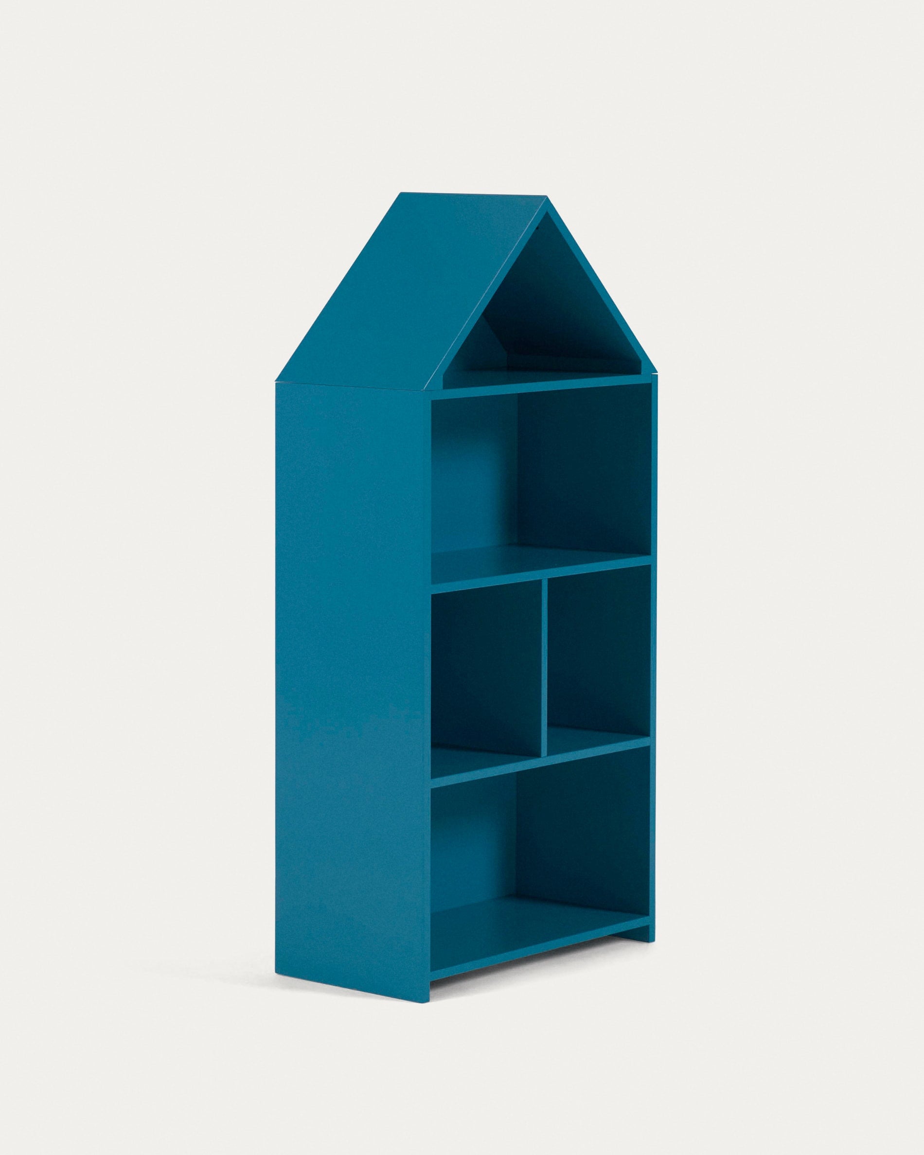 Celeste Kinderhaus Regal in MDF blau 50 x 105 cm in Blau präsentiert im Onlineshop von KAQTU Design AG. Standregal ist von Kave Home