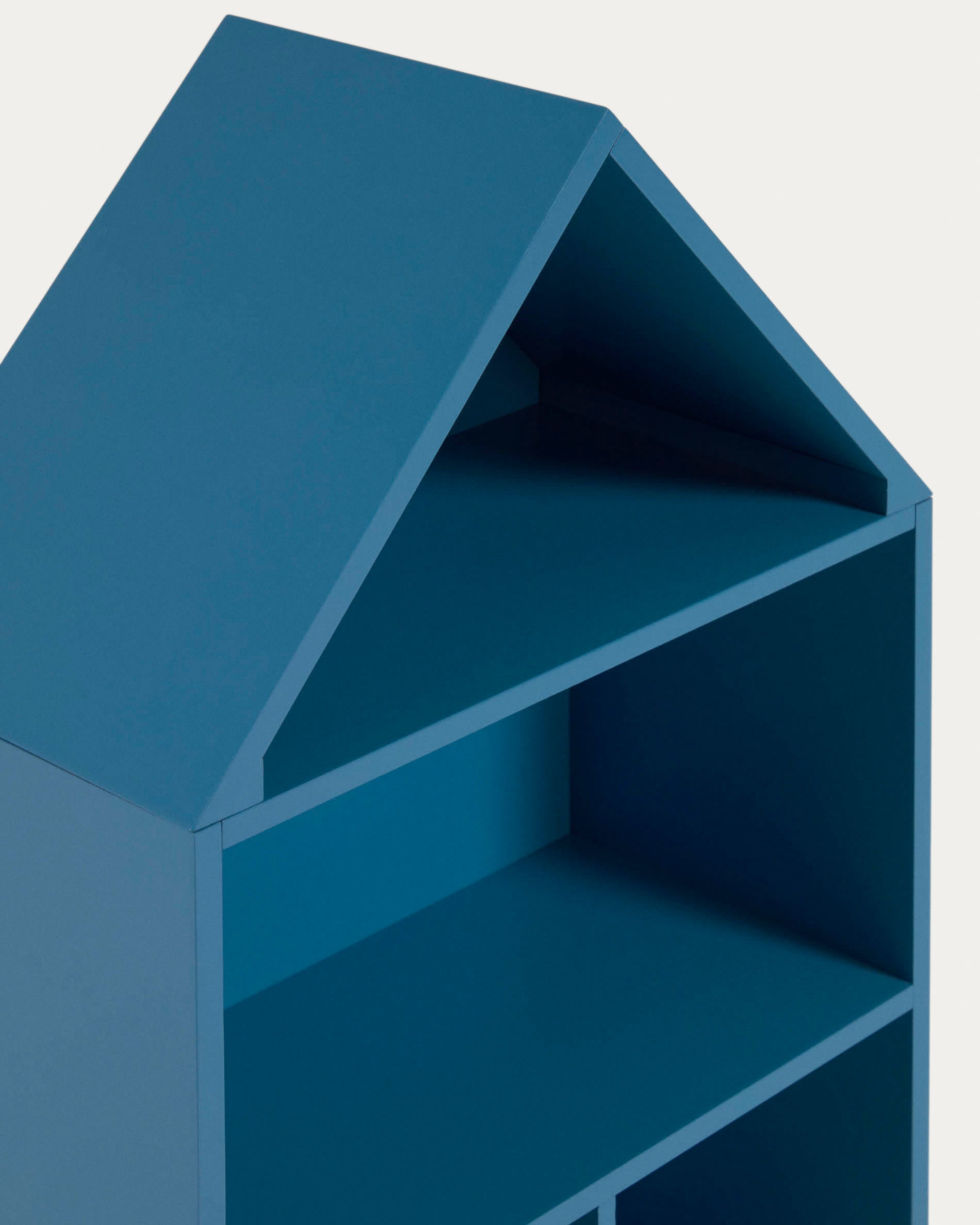 Celeste Kinderhaus Regal in MDF blau 50 x 105 cm in Blau präsentiert im Onlineshop von KAQTU Design AG. Standregal ist von Kave Home