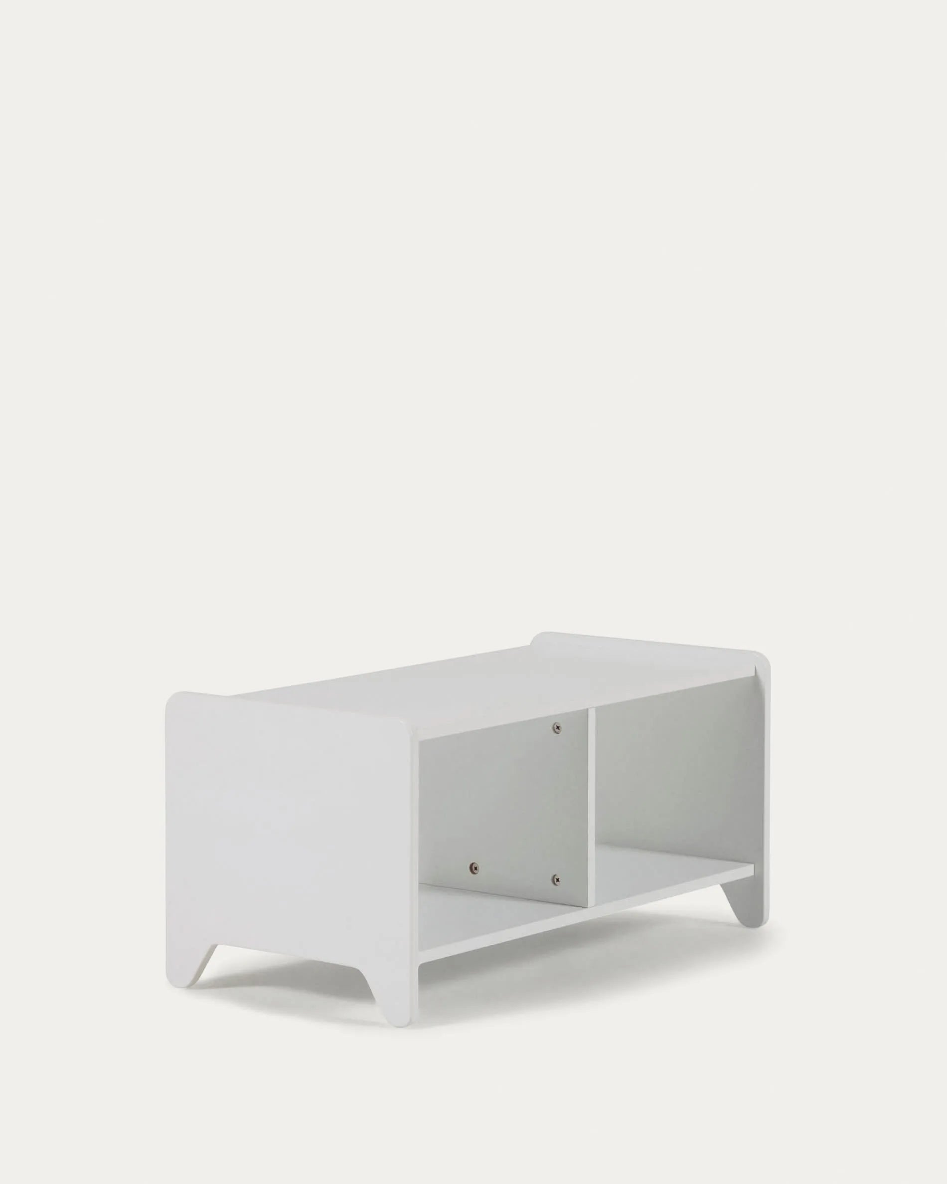 Weißes MDF-Sideboard, 78 cm, für Kinderzimmer. Vielseitig, stilvoll, mit Stauraum und personalisierbar.