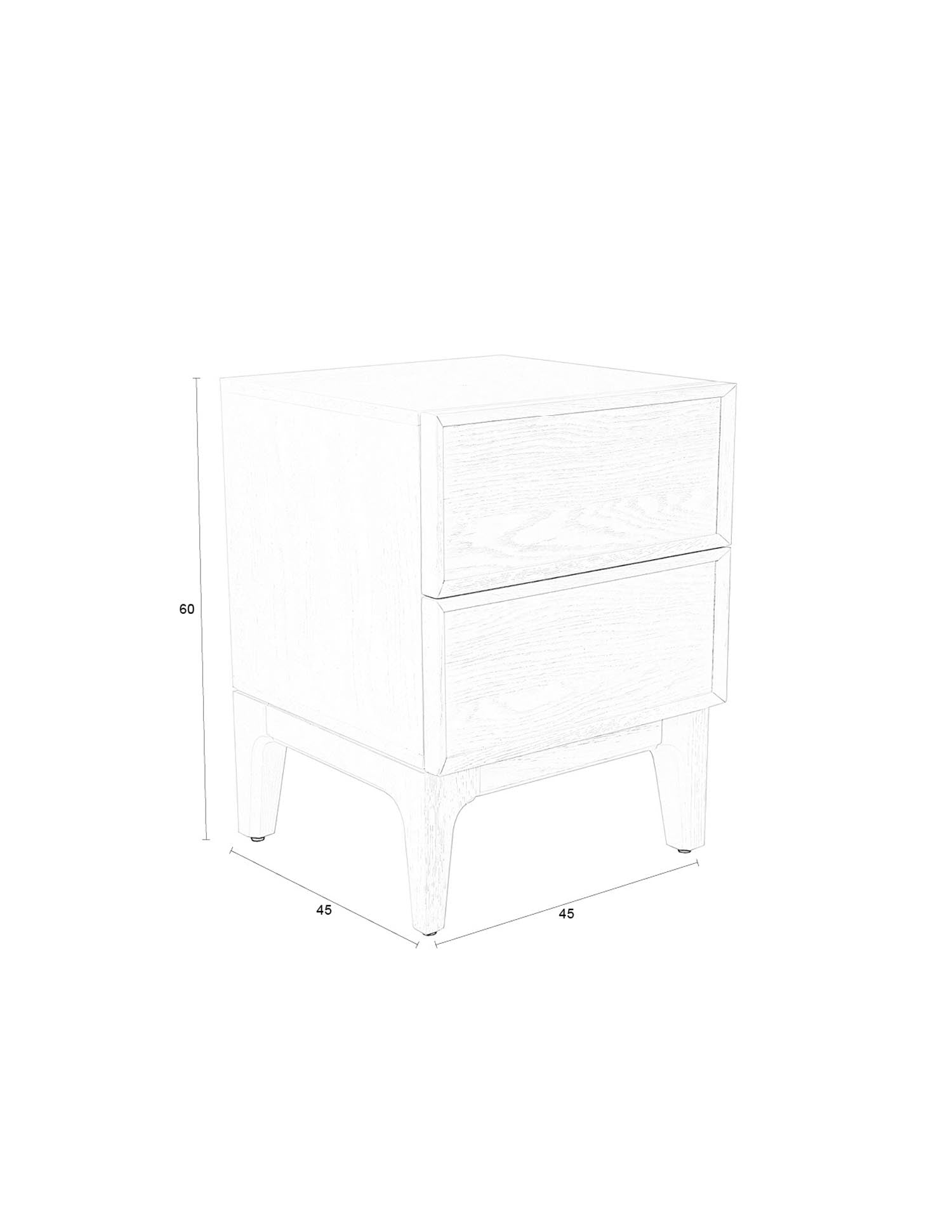 June Beistelltisch in  präsentiert im Onlineshop von KAQTU Design AG. Cabinet ist von Zuiver