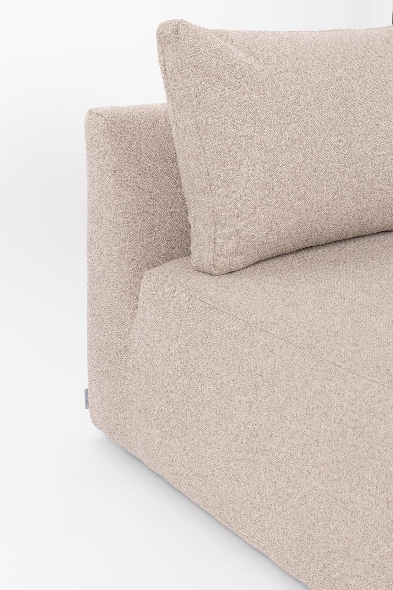 Prosper Sofa Element 1-seater  in Cappucino präsentiert im Onlineshop von KAQTU Design AG. Modulares Sofa ist von Zuiver