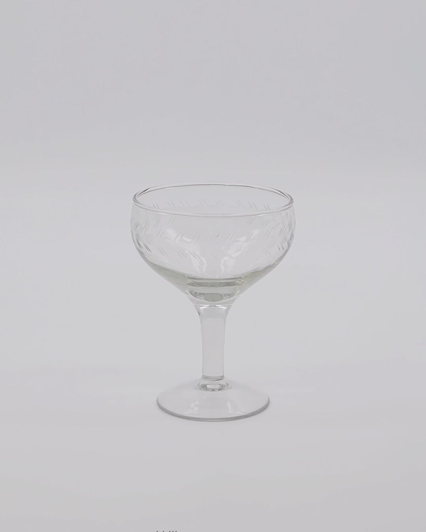 Cocktailglas, HDVintage, Klar in Klar präsentiert im Onlineshop von KAQTU Design AG. Glas ist von House Doctor