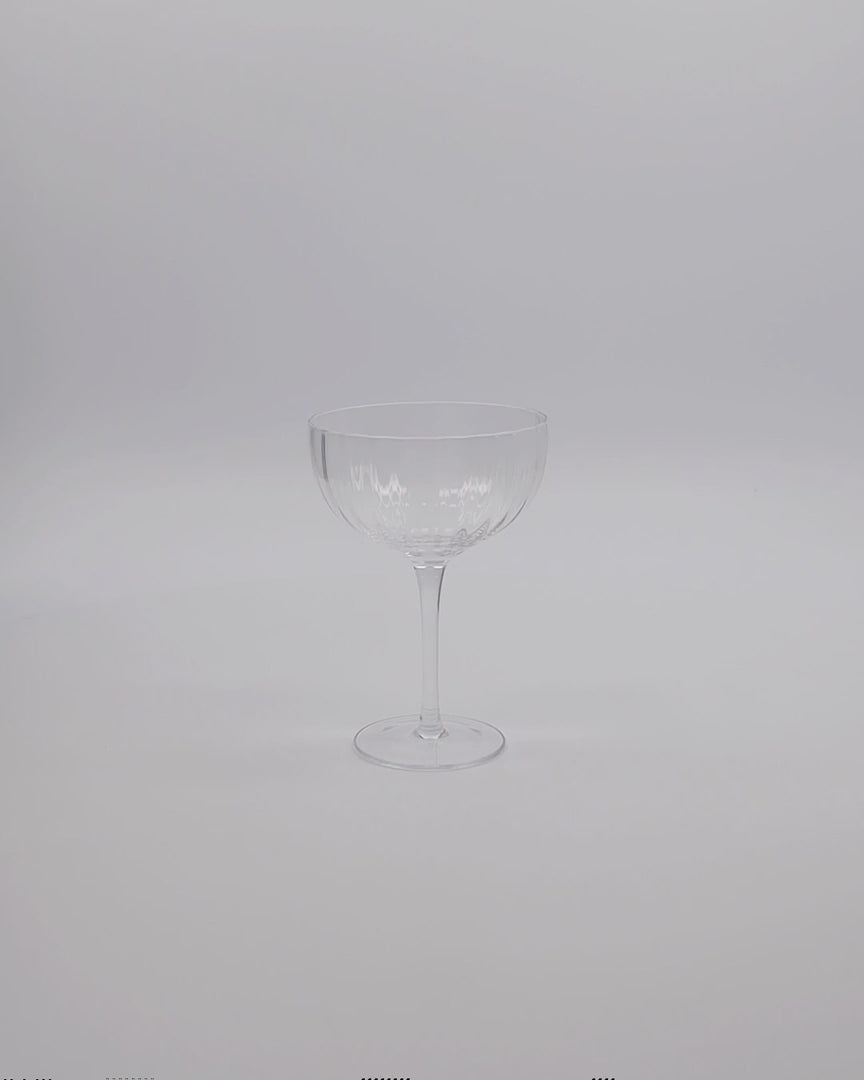 Cocktailglas, HDRill, Klar in Klar präsentiert im Onlineshop von KAQTU Design AG. Wein- & Sektglas ist von House Doctor