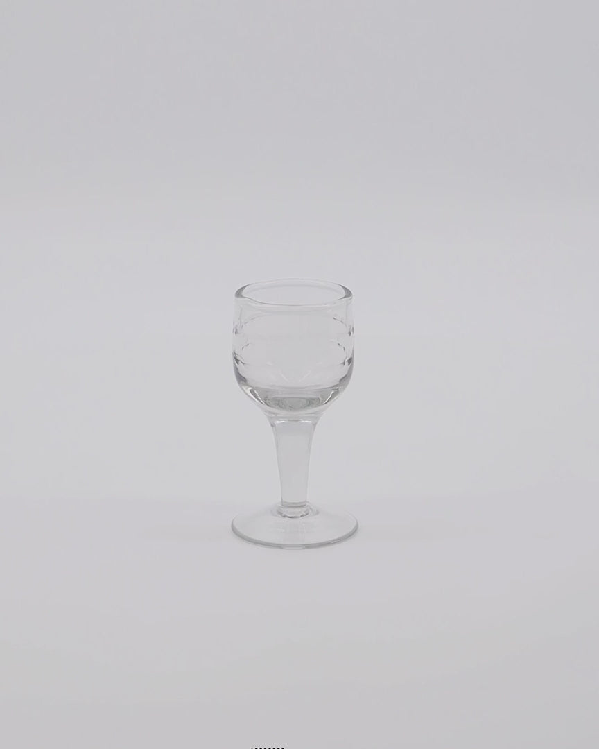 Likörglas, HDVintage, Klar in Klar präsentiert im Onlineshop von KAQTU Design AG. Glas ist von House Doctor