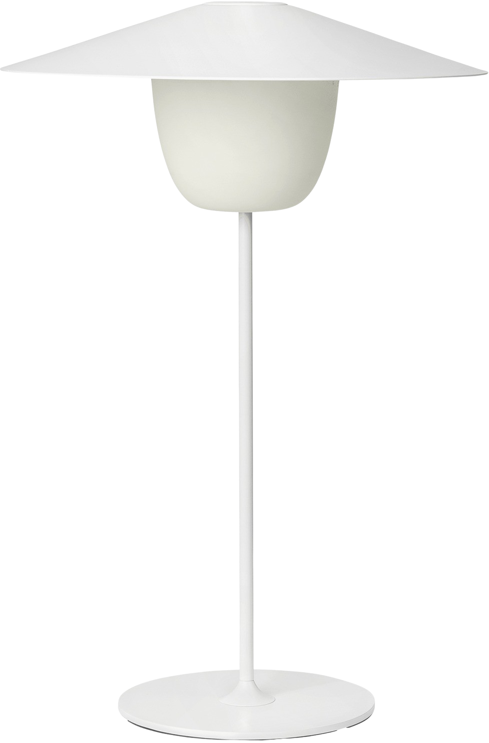LED-Leuchte ANI LAMP in white präsentiert im Onlineshop von KAQTU Design AG. Tischleuchte ist von e + h Services AG