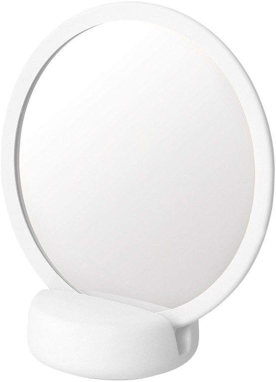 Kosmetikspiegel SONO in white präsentiert im Onlineshop von KAQTU Design AG. Tischspiegel ist von e + h Services AG