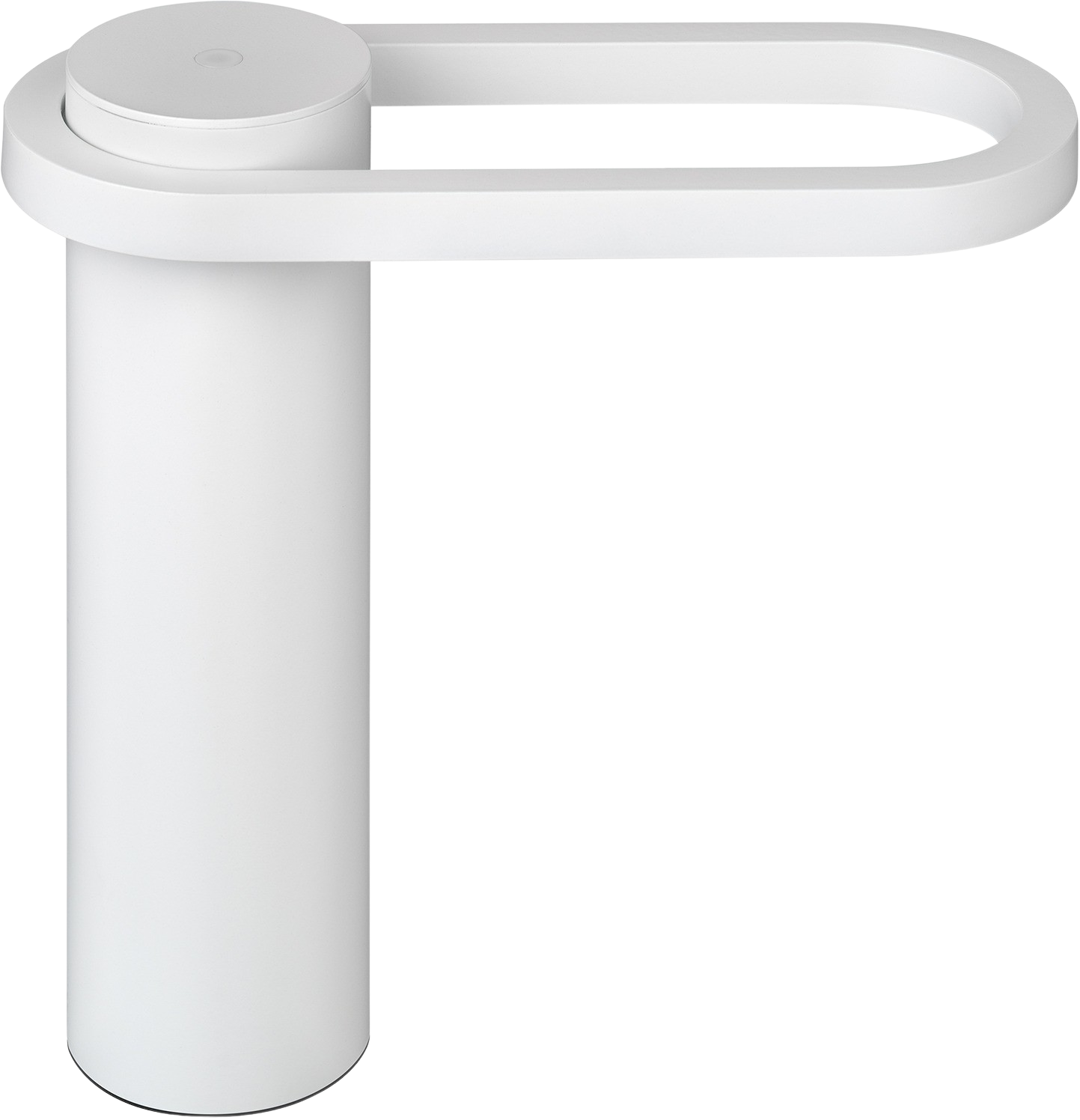 LED-Leuchte Hoop in white präsentiert im Onlineshop von KAQTU Design AG. Tischleuchte ist von e + h Services AG