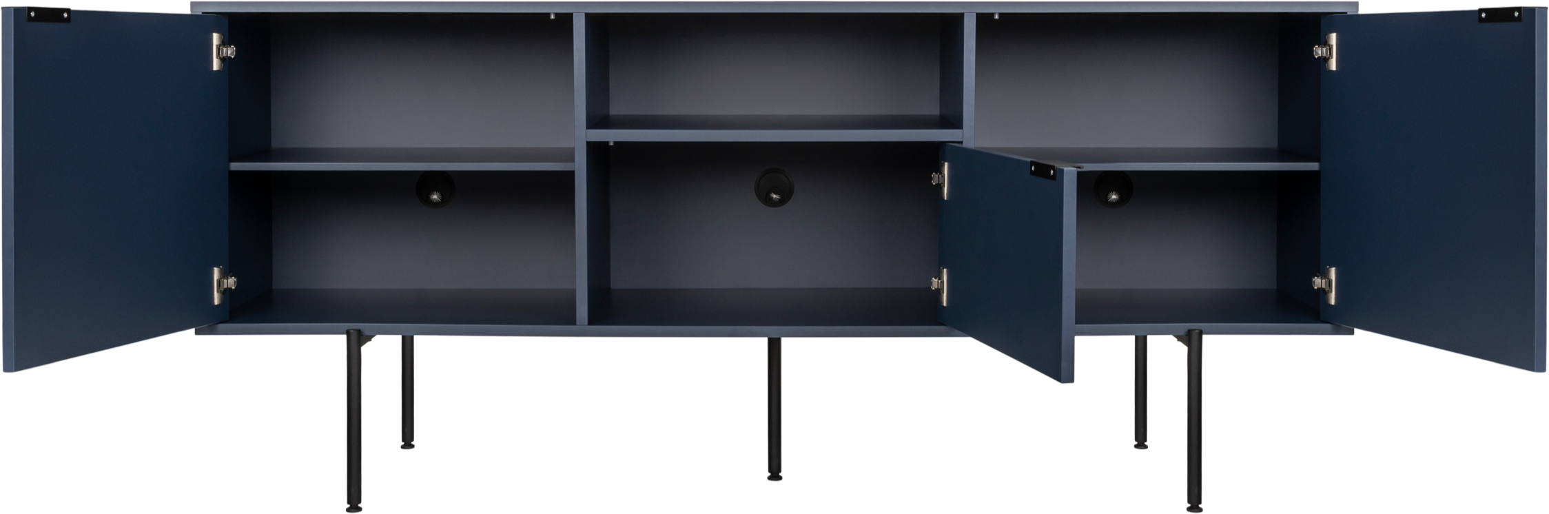 Bau Sideboard in Evening Blue präsentiert im Onlineshop von KAQTU Design AG. Sideboard ist von Noo.ma